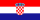 Flagge Kroatiens